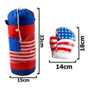 Saco Boxe Infantil com Luvas