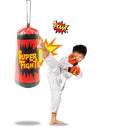 Saco Boxe Infantil com Luvas